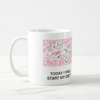 Tasse. Wenn Schweine fliegen, werde ich… Kaffeetasse