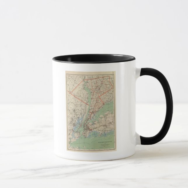 Tasse Westchester Co et ses environs (Droite)