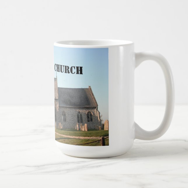 Tasse Weting Castle Church Norfolk England (Rechts)