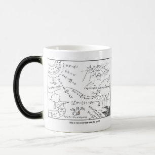 Tasse wie Wissenschaftler die Welt sehen ~ [RECHT 