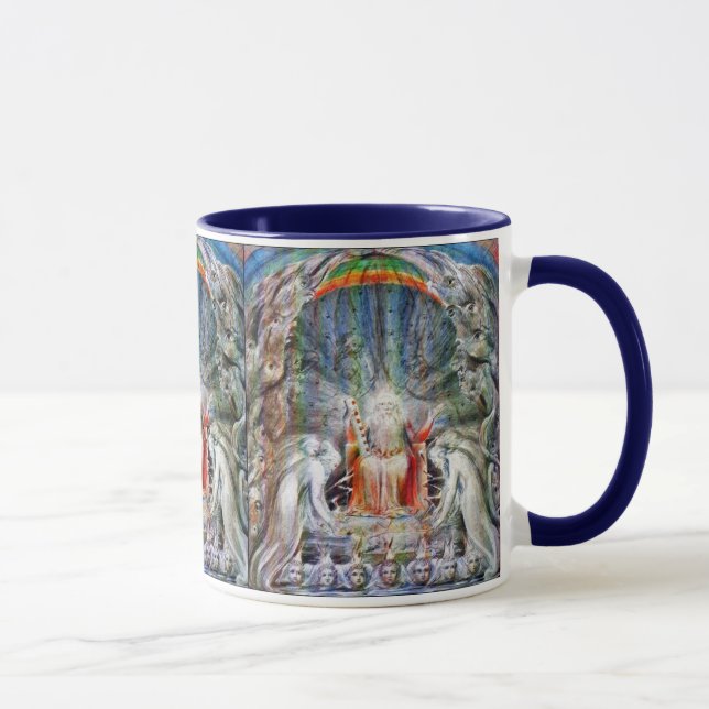 Tasse William Blake : Avant le trône divin (Droite)