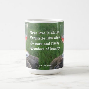 Tasse Wine Gedicht von Ladee Basset