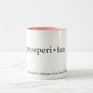 Tasse "wohlhabender Tee"