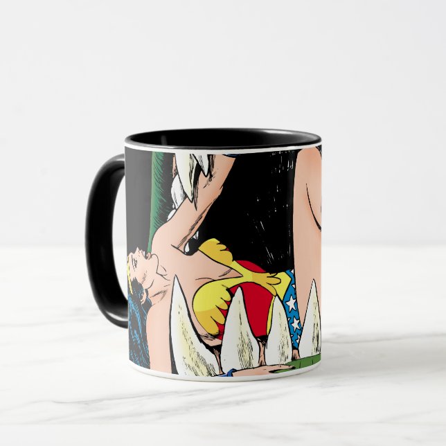 Tasse Wonder Woman Jaws (Devant gauche)