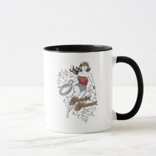 Tasse Wonder Woman s'épanouit