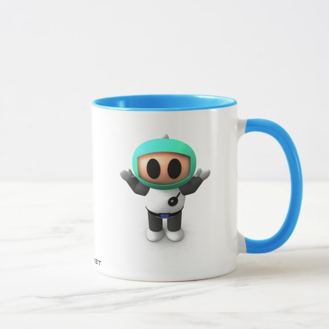 Tasse XBlast - joueur de turquoise (Droite)
