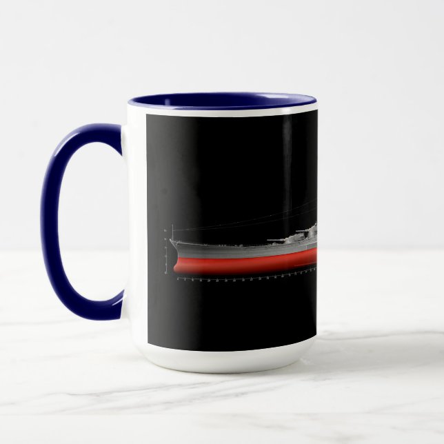 Tasse Yamato, Bataillon (Gauche)