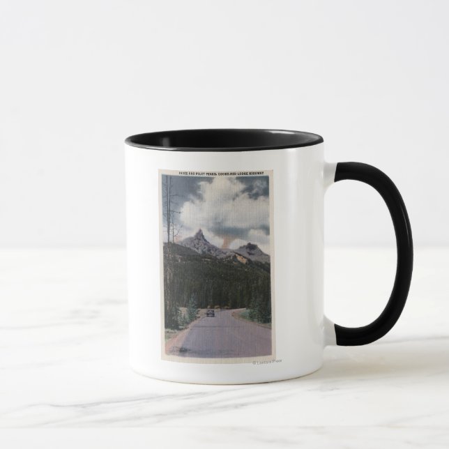 Tasse Yellowstone, WY - Index & Pilot Peaks, Cooke (Droite)
