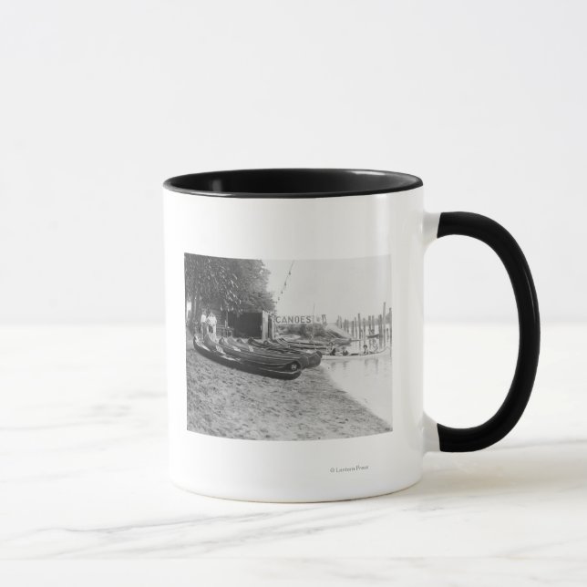 Tasse Yocum Canoe House, Arlington Beach Park (Droite)
