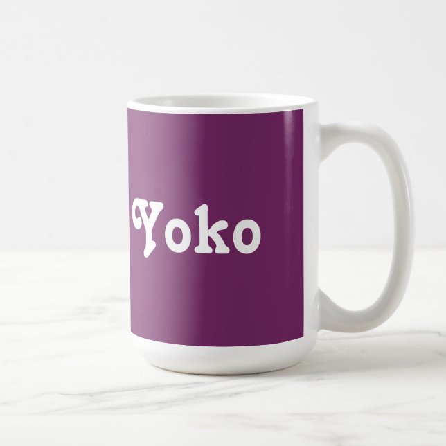 Tasse Yoko (Rechts)