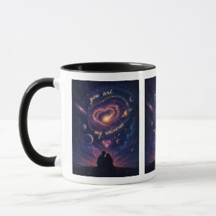 Tasse You Are My Universe Universum Illustration