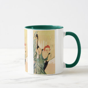Tasse Yvette Guilbert, Henri de Toulouse-Lautrec