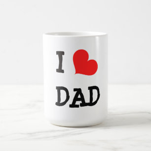 Tasse/Zitat-"Ich-Herz-VATER" Kaffeetasse