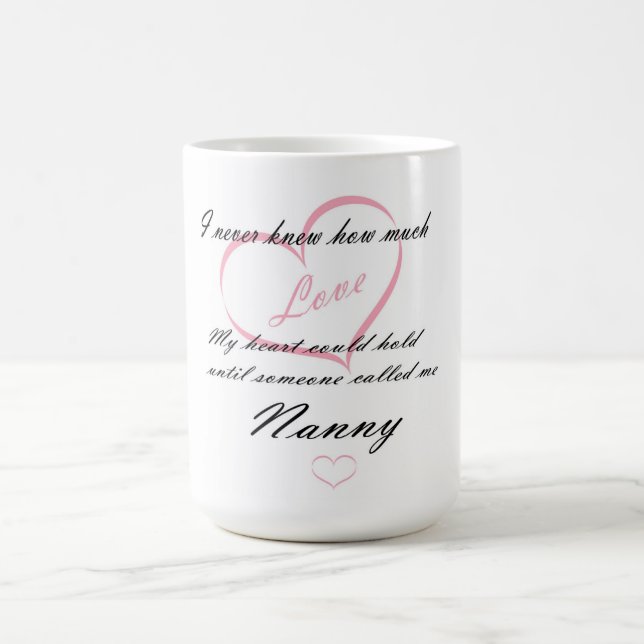 Tasse/Zitat-Kindermädchen Kaffeetasse (Mittel)