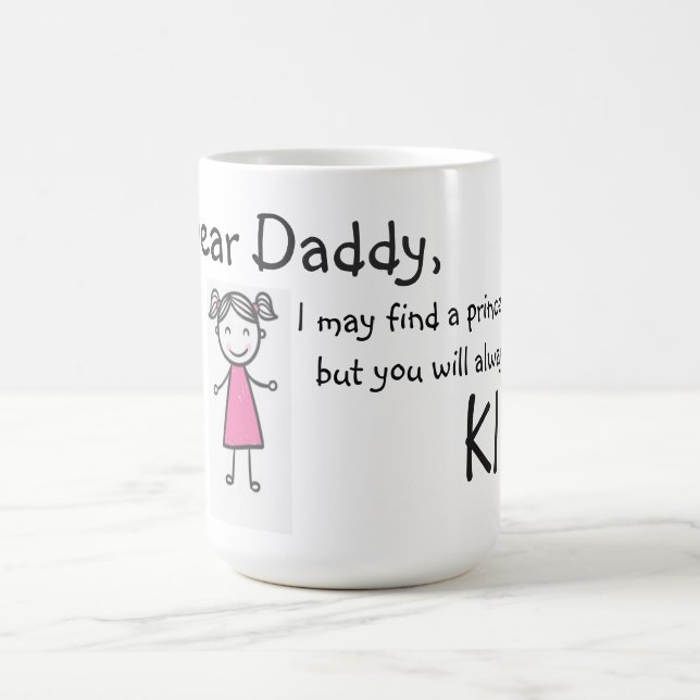 Tasse/Zitat "lieber Vater " Kaffeetasse (Mittel)