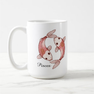 Tasse Zodiaque Céleste Poissons - Art des Poissons