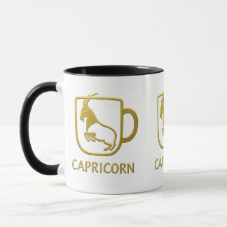 Tasse Zodiaque Doré Capricorne |