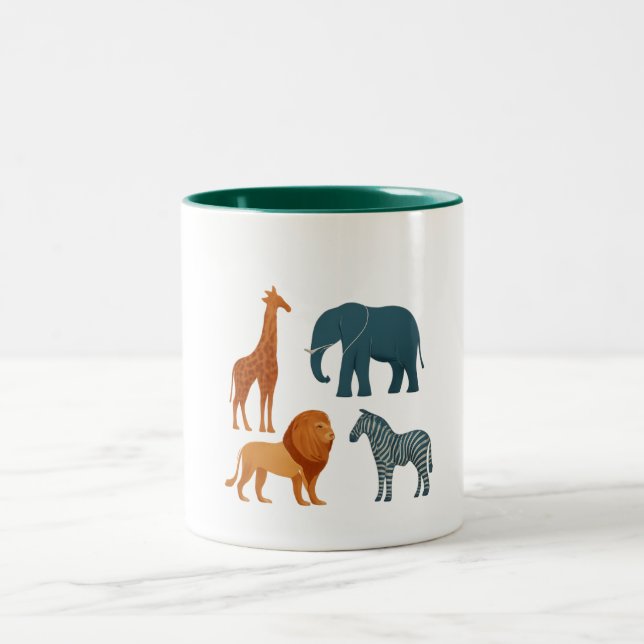 Tasse - Zootiere (Mittel)