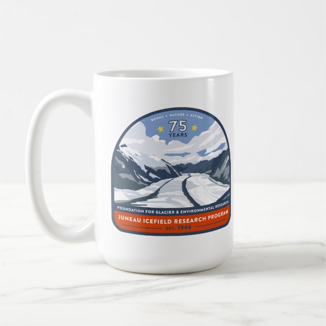 Tasse zum 75. Jahrestag (Gilkey) (Links)