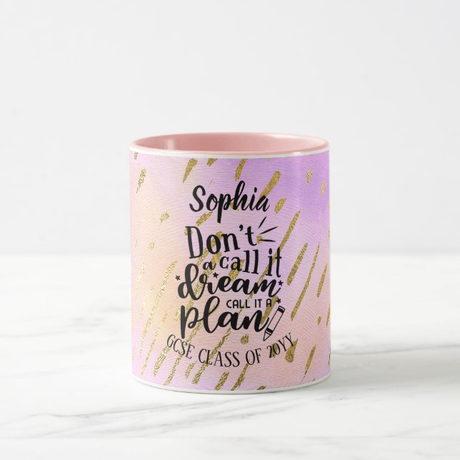 Tasse zum Erfolg von Mädchen Motivierend Zitate PI (Zentrum)