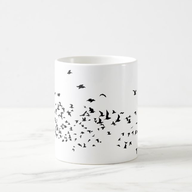 Tasse zum Fliegen von Vögeln (Mittel)