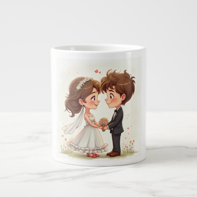 Tasse zum Hochzeitstag (Vorderseite)