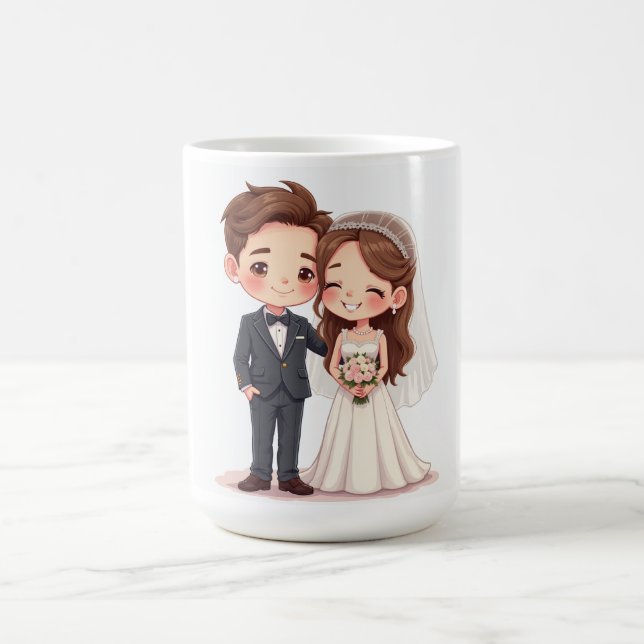 Tasse zum Hochzeitstag (Mittel)