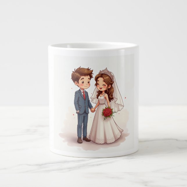 Tasse zum Hochzeitstag (Vorderseite)