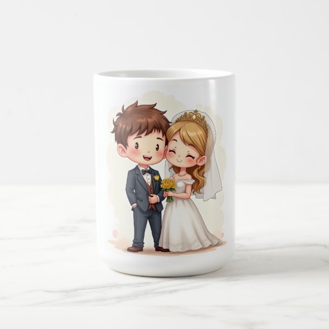 Tasse zum Hochzeitstag (Mittel)
