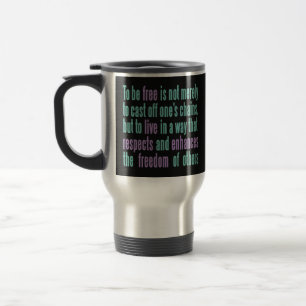 Tasse zum individuelle Name von Freiheiten