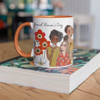 Tasse zum Internationalen Frauentag