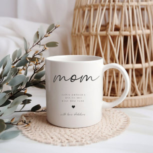 Tasse zum Minimalistischen Muttertag