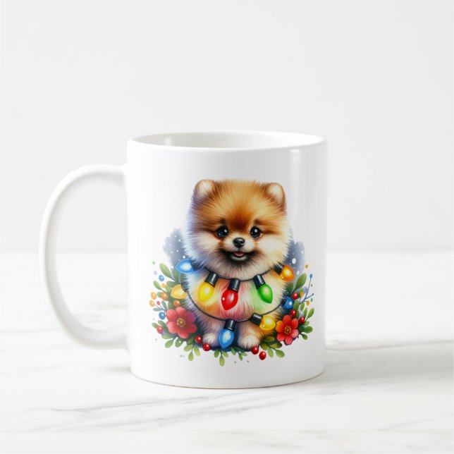 Tasse zum niedlichen Spitz (Links)