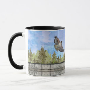 Tasse zum Rot-Schuhkaffee