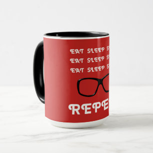 Tasse zum Schlafen essen