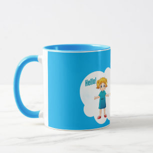 Tasse zum Thema Alice & Aurovy farbig