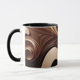 Tasse zum Thema Schokolade - Kreative Kakaokunst