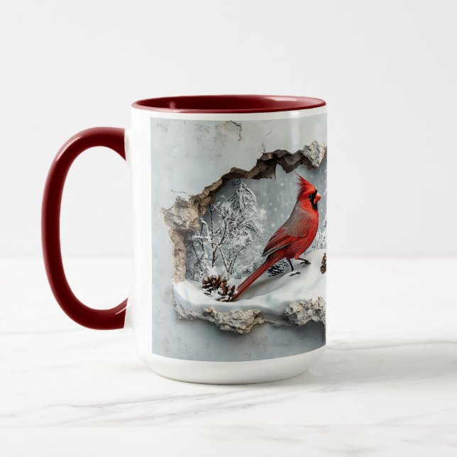 Tasse zum WeihnachtsKardinal (Links)