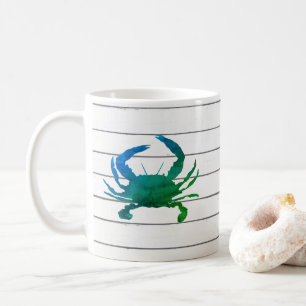 Tasse zum Zeichnen von Blauer Krebse