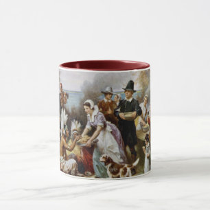 Tasse zum Zeichnen von Erntedank