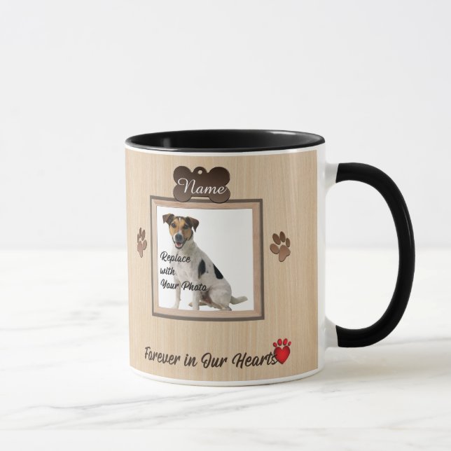 Tasse zur Aufbewahrung von Hunde (Rechts)