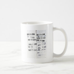 Tasse zur Briefmarke von Bibliotheksdaten