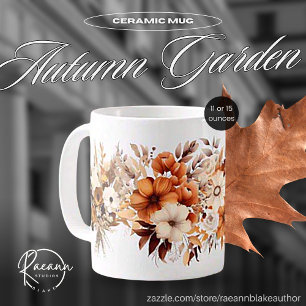 Tasse zur Keramik im Herbst