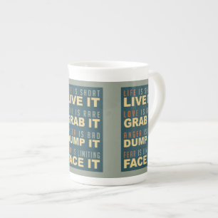 Tasse zur motivierend Lebensberatung