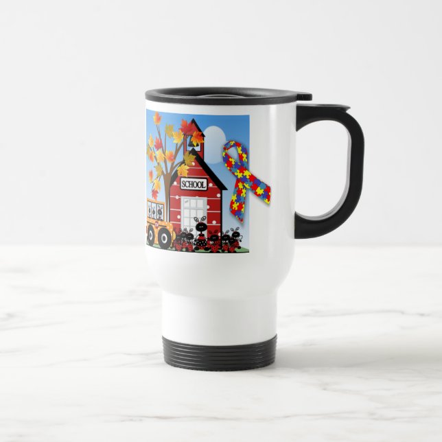 Tasse zur Sensibilisierung für Autismus (Rechts)