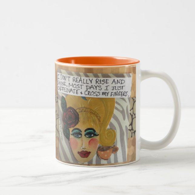 TASSE- ZWEIFARBIGE TASSE (Rechts)