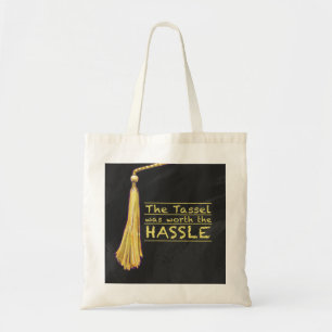 Tassel Hassle Gold Tragetasche