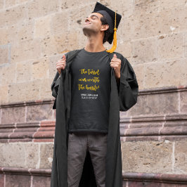 Tassel Hassle Personalisiert Abschluss T-Shirt