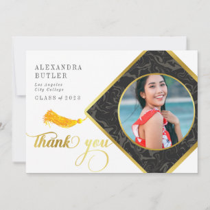 Tassel-Klasse von 2023 Abschluss-Script Vielen Dan Einladung