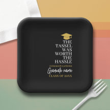 Tassel war der Hassle wert - Moderner Abschluss